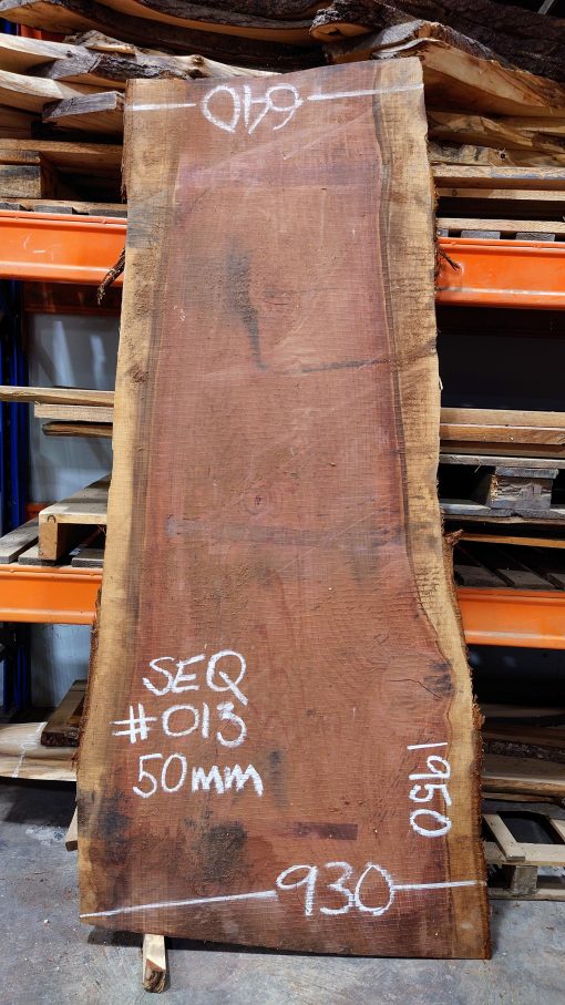 Sequoia live edge plank #013