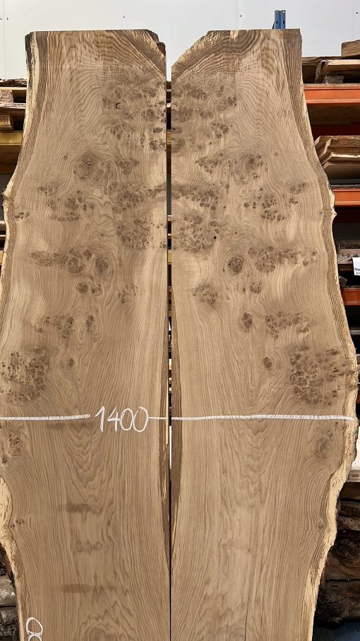 Pippy Oak Book Matched Pair
