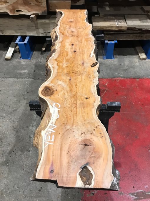 Yew #070 kiln dried plank